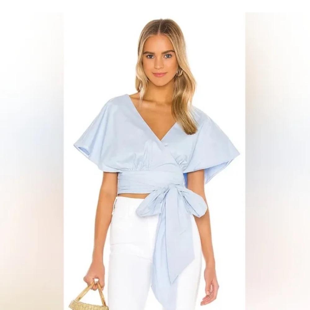 Lovers & Friends Revolve Annalee Wrap Top